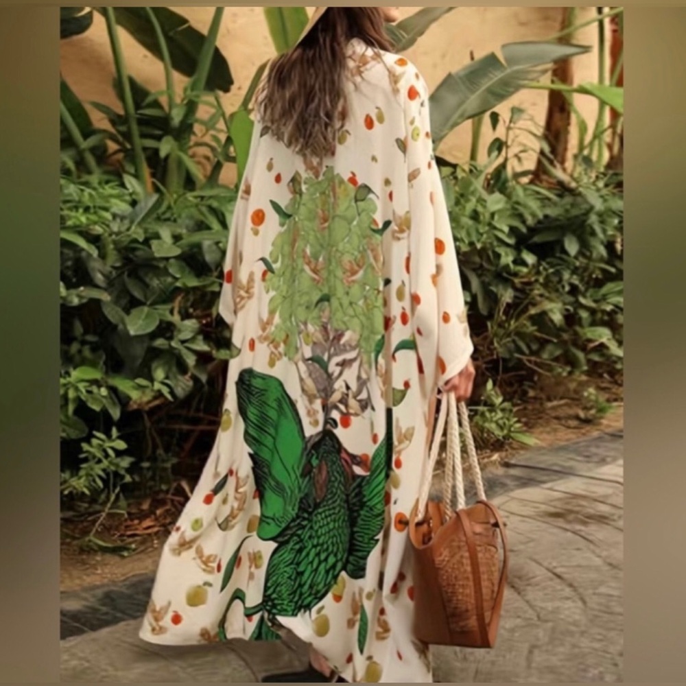 Pluse Size Casual Cover Up Perfect For Vacation Women Clothing